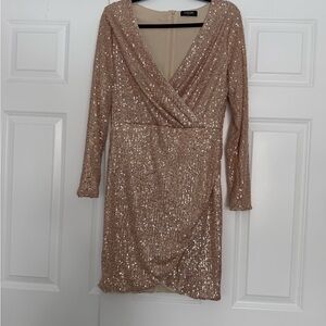 Elegant Sequin Mini Dress